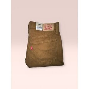 Levi's Middy Straight Mid-rise Brown Jeans Women's 29x30 NWT